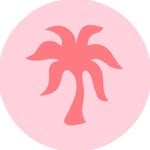PINK PALM PUFF